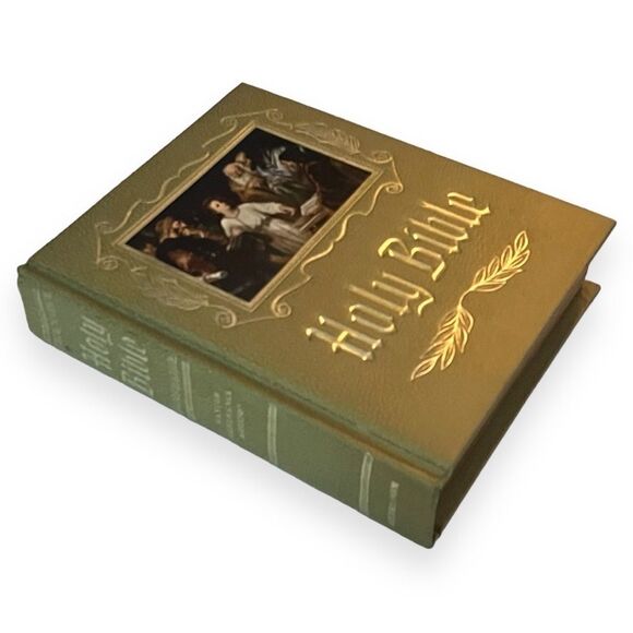 Vtg Family Heirloom Holy Bible Master Reference Red Letter Edition KJV Hardcover - Picture 2 of 13